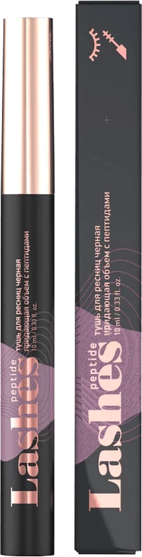 Lashes Peptide Тушь для ресниц черная (длина)